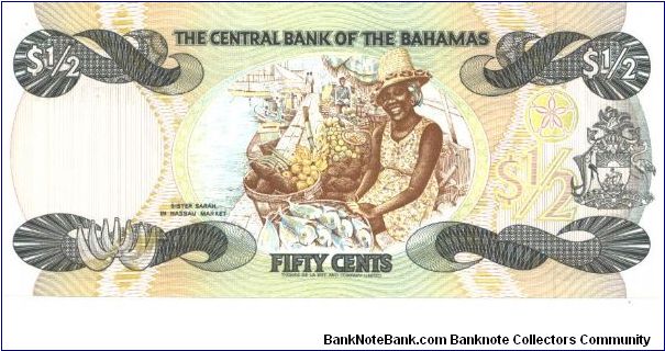 Banknote from Bahamas year 1984