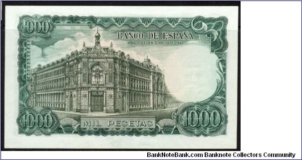 Banknote from Spain year 1971