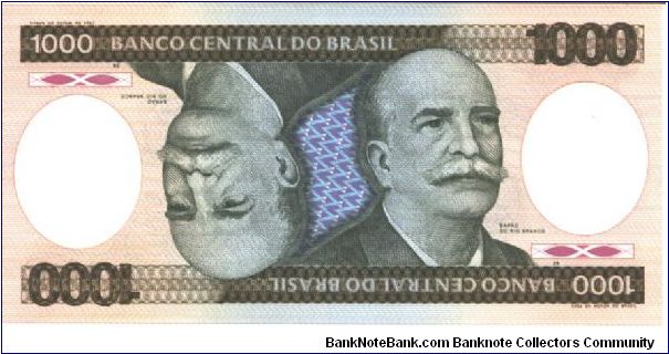 Brown and dark olive on multicolour underprint. Simular to #197, but bank name in one line. Back tan and blue. Banknote