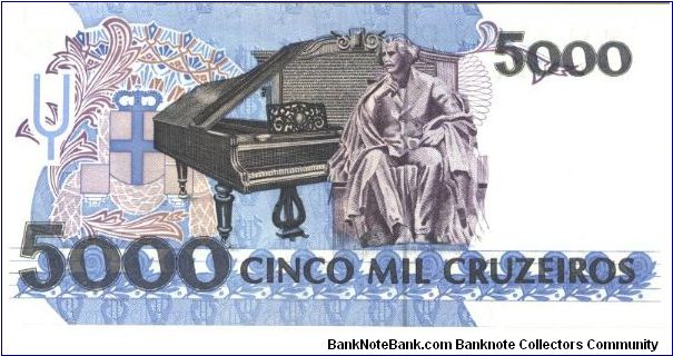 Banknote from Brazil year 19901993