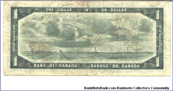 Banknote from Canada year 1954