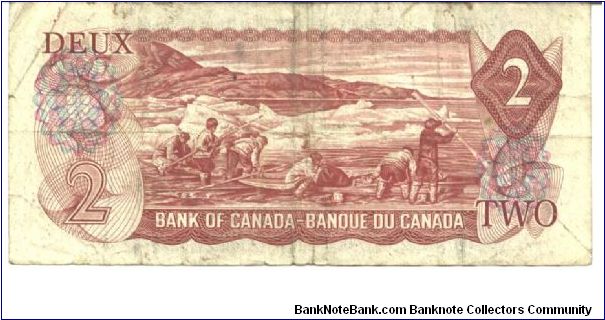 Banknote from Canada year 1974