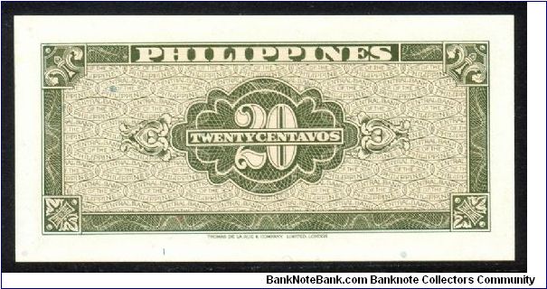 Banknote from Philippines year 1949