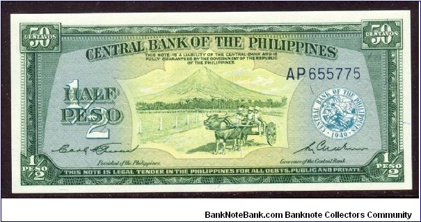P-132 ND half peso Banknote