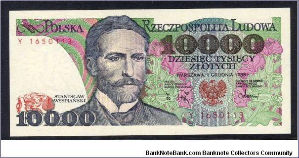 P-151b 10000 zlotych Banknote