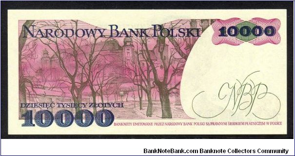 Banknote from Poland year 1988