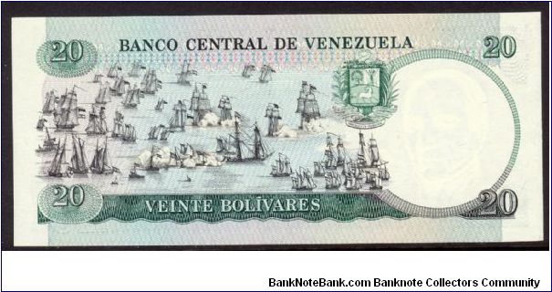 Banknote from Venezuela year 1987