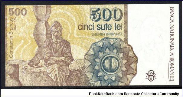 Banknote from Romania year 1991