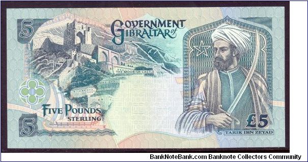 Banknote from Gibraltar year 1995