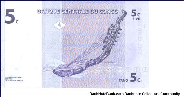 Banknote from Congo year 1997