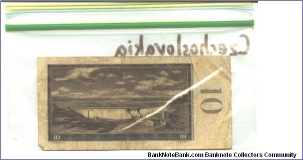 Banknote from Czech Republic year 1960