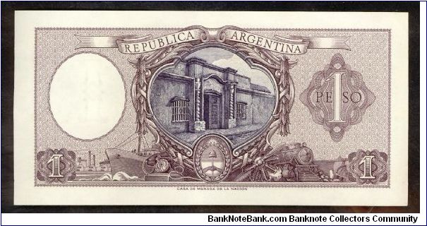 Banknote from Argentina year 1952