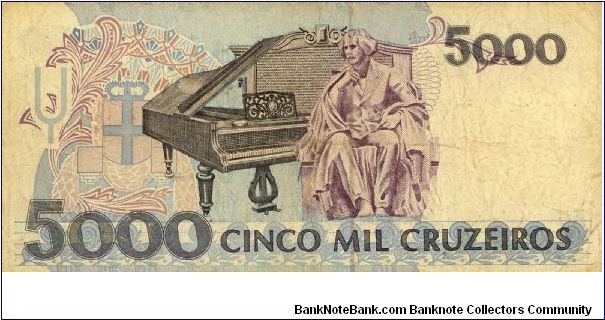 Banknote from Brazil year 1990