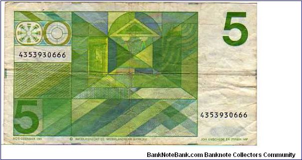 Banknote from Netherlands year 1973