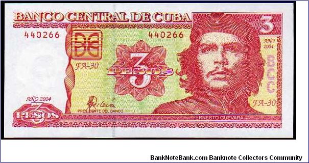 3 Pesos - pk# 123 Banknote