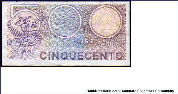 Banknote from Italy year 1979