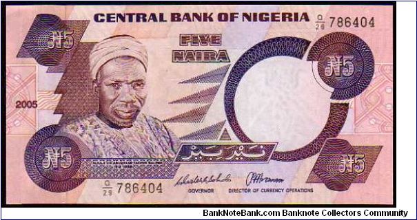 5 Naira - pk# 24k Banknote