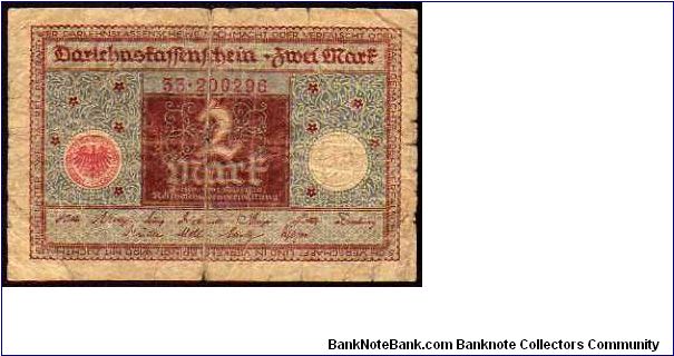 2 Mark - pk# 60 Banknote