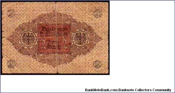 Banknote from Germany year 1920