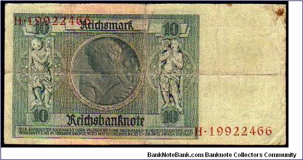 Banknote from Germany year 1929