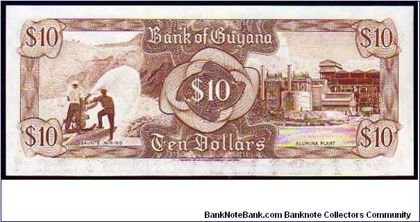 Banknote from Guyana year 1989