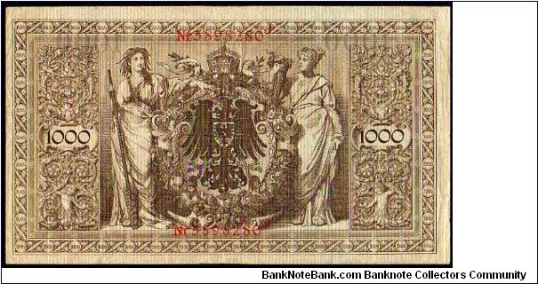 Banknote from Germany year 1910