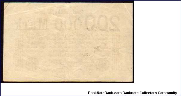 Banknote from Germany year 1923