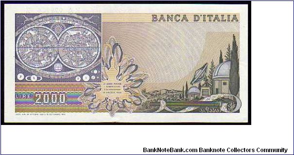 Banknote from Italy year 1983