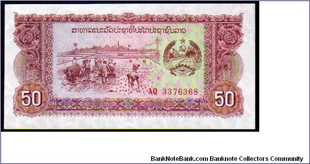 50 Kip 

Pk 29a Banknote