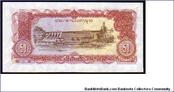 Banknote from Laos year 1979