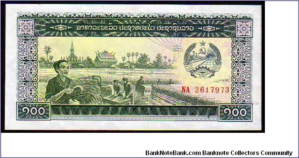 100 Kip

Pk 30a Banknote