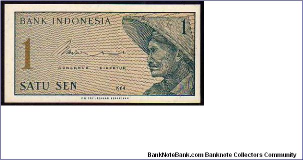 1 Sen
Pk 90 Banknote