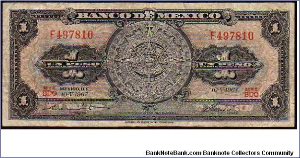 1 Peso
Pk 59i Banknote