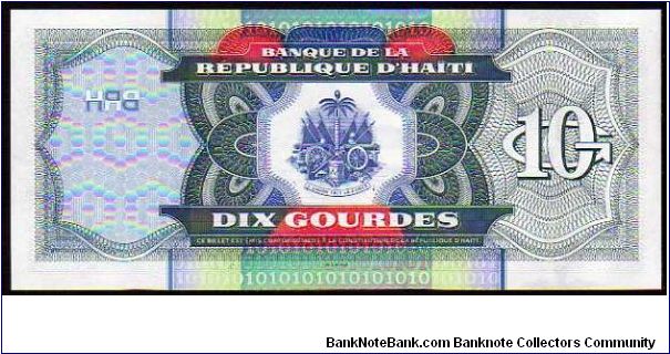 Banknote from Haiti year 2000