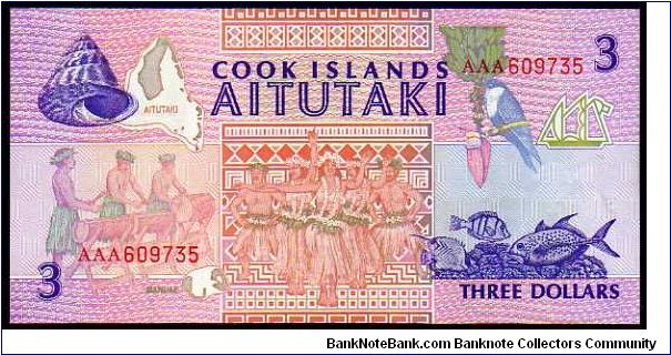 Banknote from Cook Islands year 1992