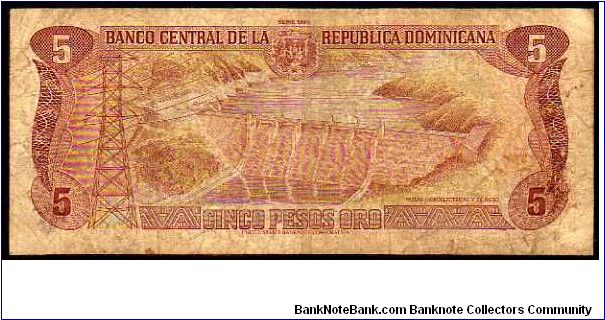 Banknote from Dominican Republic year 1993