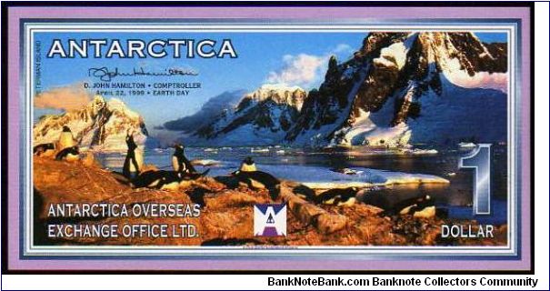 * ANTARTICA *


__1 Dollar__

Pk NL Banknote