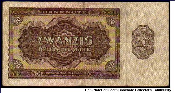 Banknote from Germany year 1948