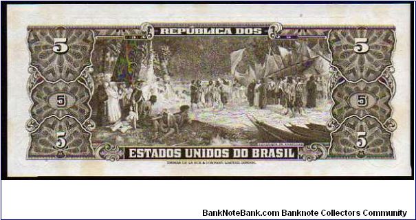 Banknote from Brazil year 1964