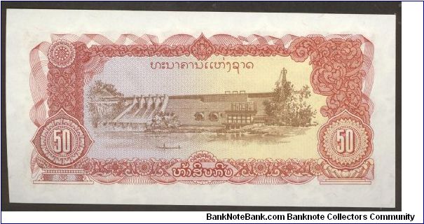 Banknote from Laos year 1979