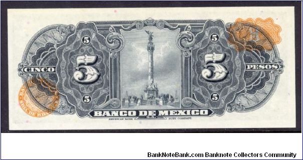 Banknote from Mexico year 1970