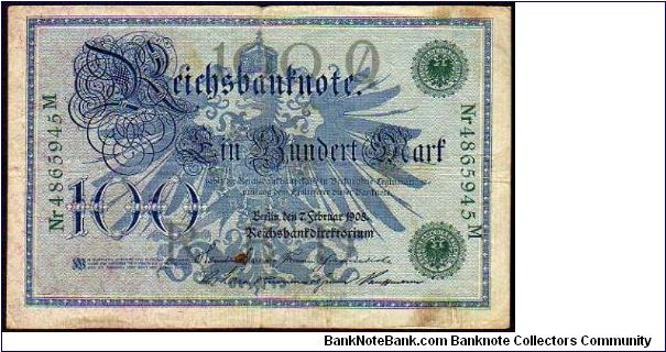 100 Mark
Pk 34 Banknote