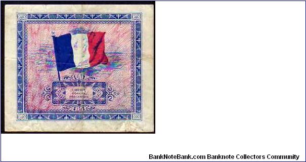 Banknote from France year 1944