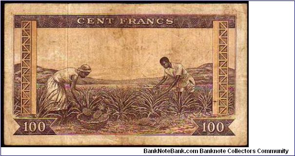 Banknote from Guinea year 1960