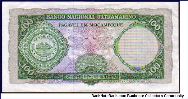 Banknote from Mozambique year 1961