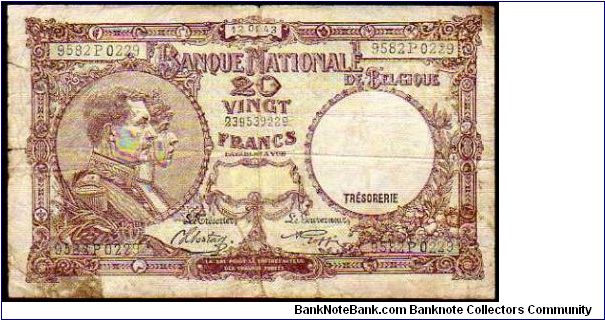 20 Francs__
Pk 109 Banknote