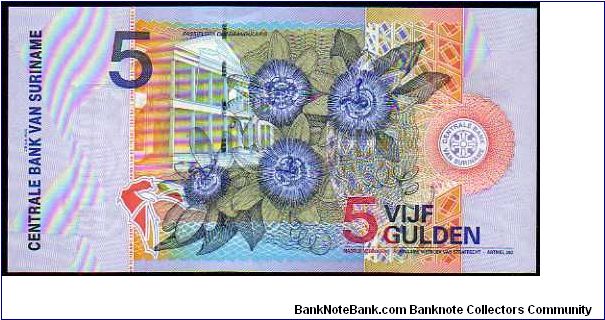 Banknote from Suriname year 2000