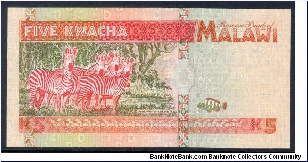 Banknote from Malawi year 1995