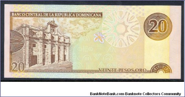 Banknote from Dominican Republic year 2001