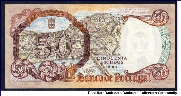 Banknote from Portugal year 1964